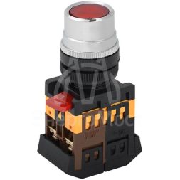 Кнопка ABLF-22 красн. 1з+1р IEK BBT10-ABLF-K04