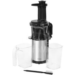 Соковыжималка шнековая HY-JS4322 220Вт рез.сок.:1000мл. серебр./черн. HYUNDAI 1478647