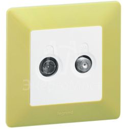 Рамка 1-м Valena Life универсальная лайм Leg 754081