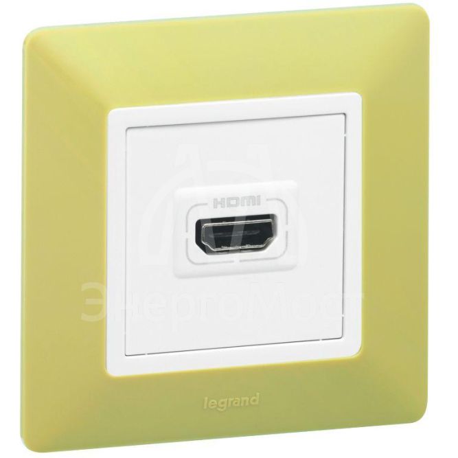 Рамка 1-м Valena Life универсальная лайм Leg 754081