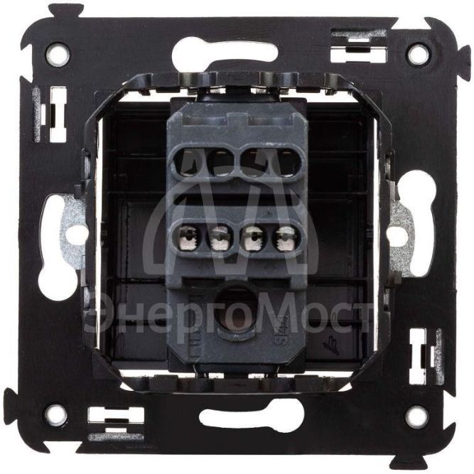 Инвертор 1-кл. СП Avanti &amp;quot;Черный матовый&amp;quot; DKC 4412123