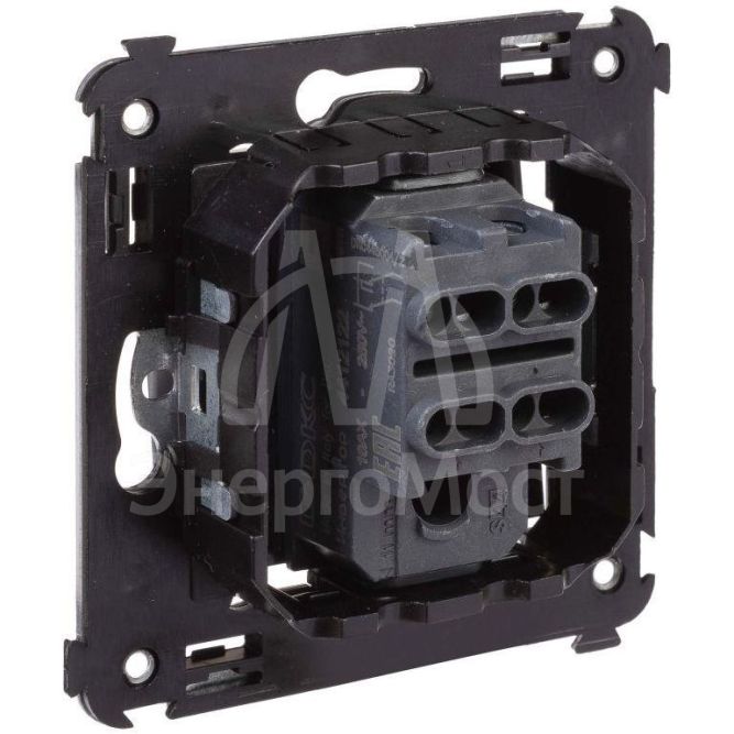 Инвертор 1-кл. СП Avanti &amp;quot;Черный матовый&amp;quot; DKC 4412123