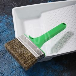 Кисть плоская &amp;quot;Работы по дереву&amp;quot; 120х25мм Rexant 89-0336