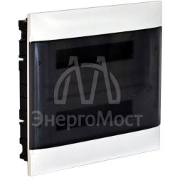 Щиток пластиковый встраиваемый Practibox S (в полые стены) 2х12 дым. дверь Leg 135572