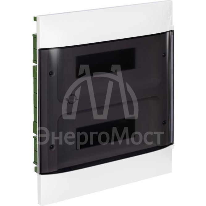 Щиток пластиковый встраиваемый Practibox S (в полые стены) 2х12 дым. дверь Leg 135572