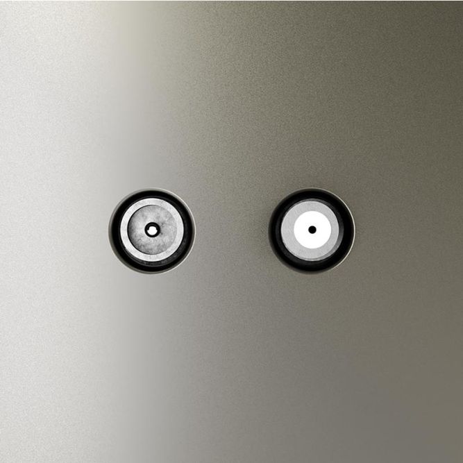 Розетка телевизионная оконечная TV + SAT 2-м СП S70 механизм шелк Voltum VLS060404