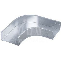 Угол для лотка горизонтальный 90град. 200х100 1.2мм в компл. с крепежн. элемент. DKC SDN1020K