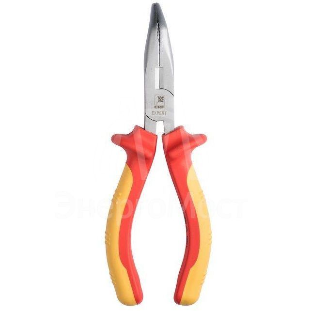 Длинногубцы изогнутые 160мм Expert 1000В PROxima EKF dgi-160-exp-in