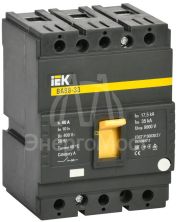 Выключатель автоматический 3п 40А 35кА ВА 88-33 IEK SVA20-3-0040