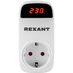Реле напряжения «вилка-розетка» с дисплеем 16А Rexant 10-6040