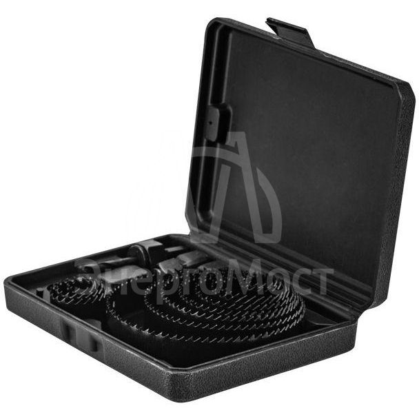 Набор кольцевых пил по дереву 19-127мм 16 предметов Kranz KR-92-0253