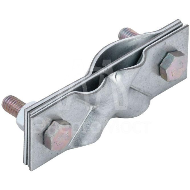 Зажим заземления диагональный стержень-полоса/пруток оцинк. сталь IEK ZGC22-11-1-16-40