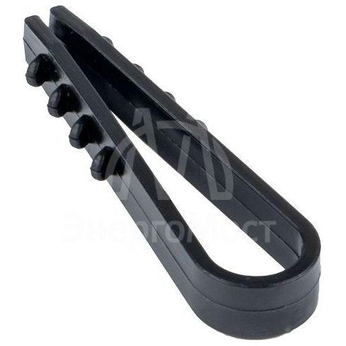 Дюбель-хомут d5-10мм для круглого кабеля черн. (уп.50шт) PROxima EKF plc-ncs50-5x10b