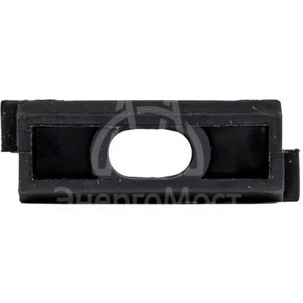 Держатель для труб (клипса) для ручного монтажа d16мм черн. Plast (уп.100шт) EKF derj-z-16s-black