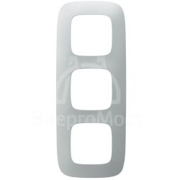 Рамка 3-м Valena Allure универсальная алюм. Leg 754393