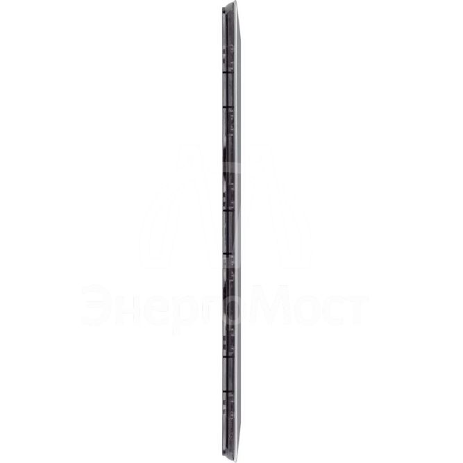 Рамка 3-м Valena Allure универсальная алюм. Leg 754393