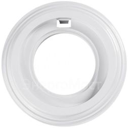 Рамка 1-м Лизетта ретро ABS-пластик бел. Bironi BF1-610-21