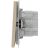 Переключатель 2-кл. KANT ванильн. марципан DKC 7015114