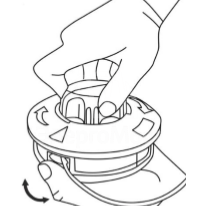 Головка с леской GTH &amp;quot;Easy Load&amp;quot; для Huter GGT, GET-1200, GET-1500, GET-1700