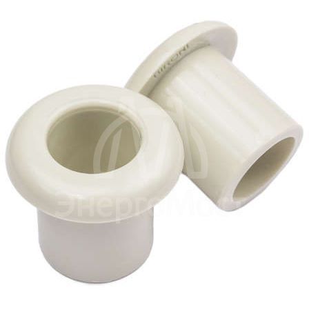 Втулка (проход через стену) пластик сл. кость (уп.20шт) Bironi B1-VT-211