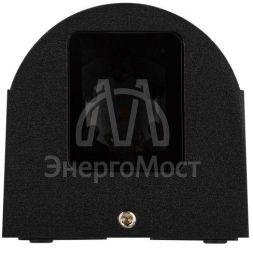 Светильник светодиодный WL43 BK+GD 6Вт 3500К для интерьера/фасадов IP54 черн./зол. Эра Б0054422