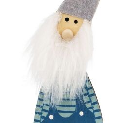 Фигура деревянная &amp;quot;Гномик-бородач&amp;quot; 18см Neon-Night 504-008