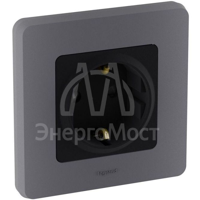 Рамка 1-м Inspiria дым. Leg 673937