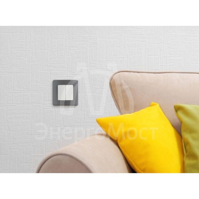 Рамка 1-м Inspiria дым. Leg 673937