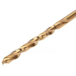 Сверло по металлу 3мм Р6М5 ТИТАН шестигранный хвостовик DIN 338 Kranz KR-91-5502