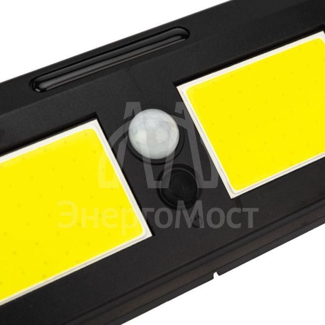 Светильник NEW AGE на солнечной батарее датчик движения; освещенности кнопка вкл/выкл герметичная фасадная LED COB Lamper 602-234