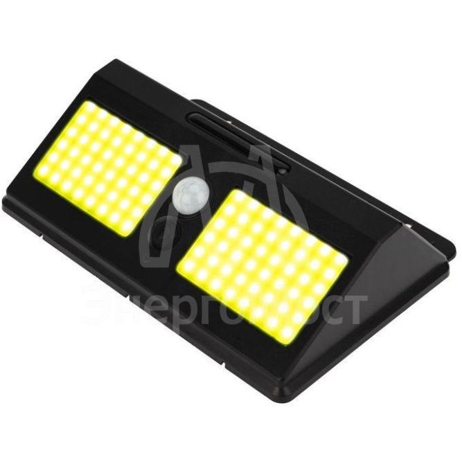 Светильник NEW AGE на солнечной батарее датчик движения; освещенности кнопка вкл/выкл герметичная фасадная LED COB Lamper 602-234