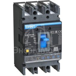 Выключатель автоматический 3п 160А 36кА NXMS-160SF с электрон. расцеп. (R) CHINT 264748