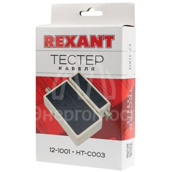 Тестер кабеля RJ45+BNC (HT-C003) (TL-5248) Rexant 12-1001