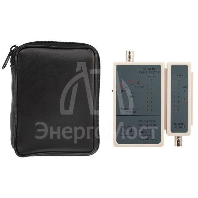 Тестер кабеля RJ45+BNC (HT-C003) (TL-5248) Rexant 12-1001