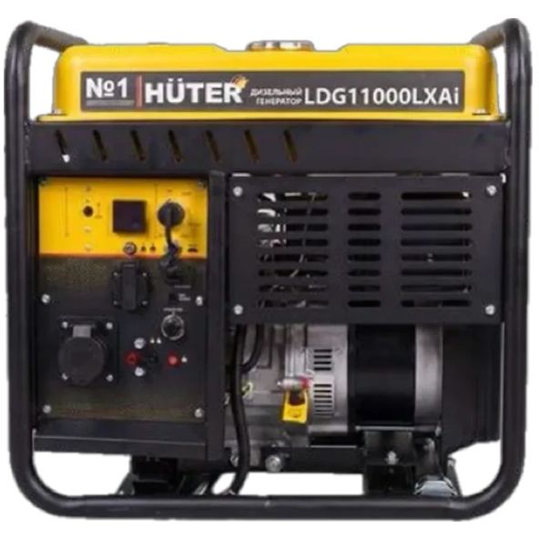 Электрогенератор инверторный дизельный LDG 11000LXАi Huter