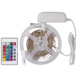 Лента светодиодная 95 143 NLS-SET-01 RGB 3м 30шт/м адаптер 1м IP20 Navigator 95143