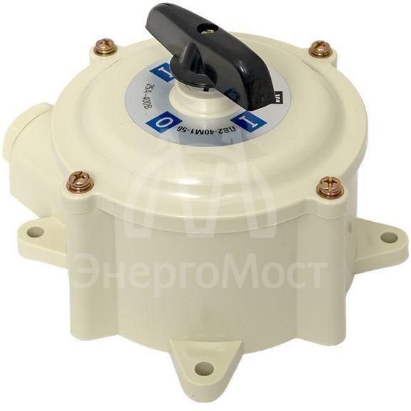 Выключатель пакетный 1-кл. 40А IP56 ПВ2-40 М1 пл. беж. EKF pv-2-40-4