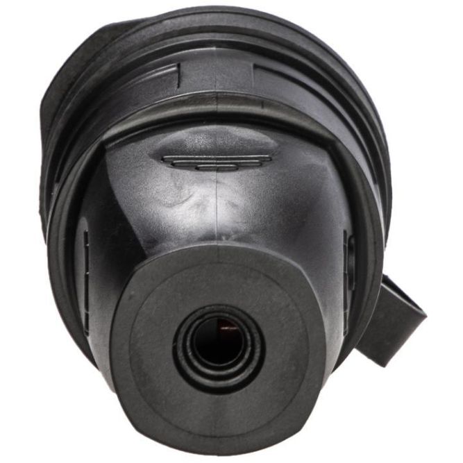 Розетка 16А IP44 прямая с заземл. каучук черн. КОСМОС RKsm-Z-IP(B)16A