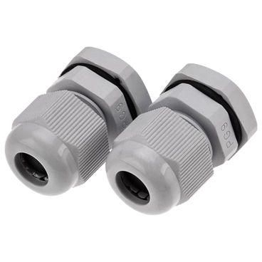 Ввод кабельный PG-9 (4-8мм) сер. Rexant 07-8009