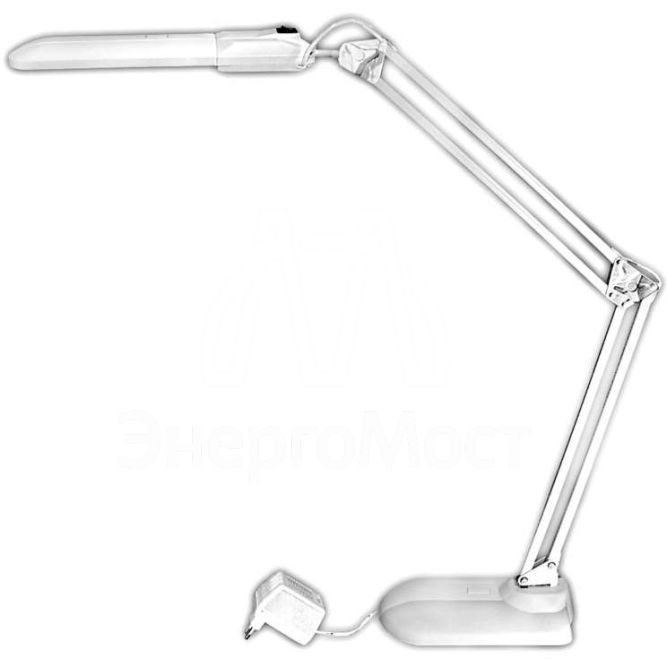 Светильник Дельта 1 + настол. на подставке с дросселем 11Вт с лампой КЛЛ G23 бел. Трансвит 226