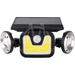 Светильник светодиодный SLR-W05 5Вт 7000-8000К IP45 300лм настен. датчики движения/освещенности солнечная батарея 2х18650 (Li-Ion 1200мА.ч в компл.) ФАZА 5033290