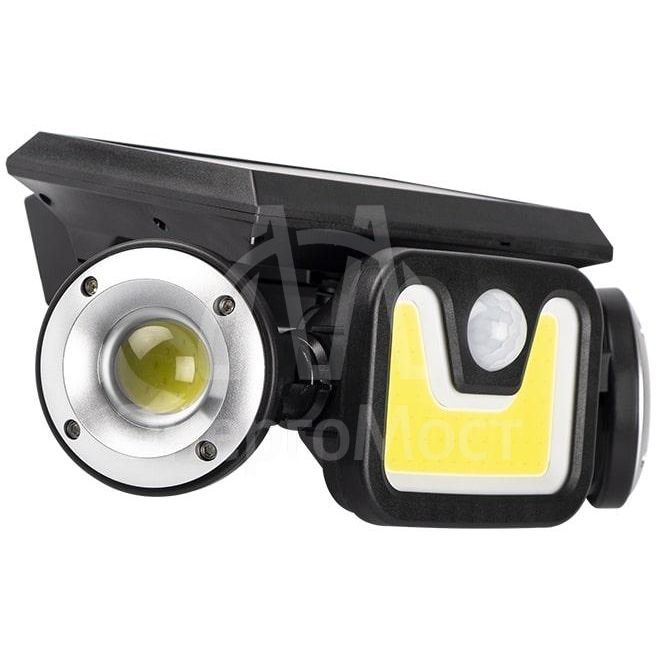 Светильник светодиодный SLR-W05 5Вт 7000-8000К IP45 300лм настен. датчики движения/освещенности солнечная батарея 2х18650 (Li-Ion 1200мА.ч в компл.) ФАZА 5033290