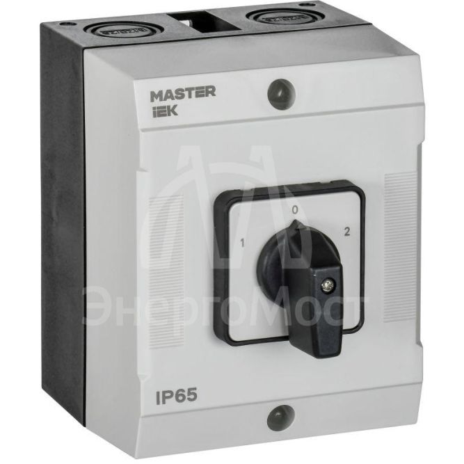 Переключатель кулачковый 10А (сх. 51) в боксе стандартная рукоятка IEK MI-CS20-010-051