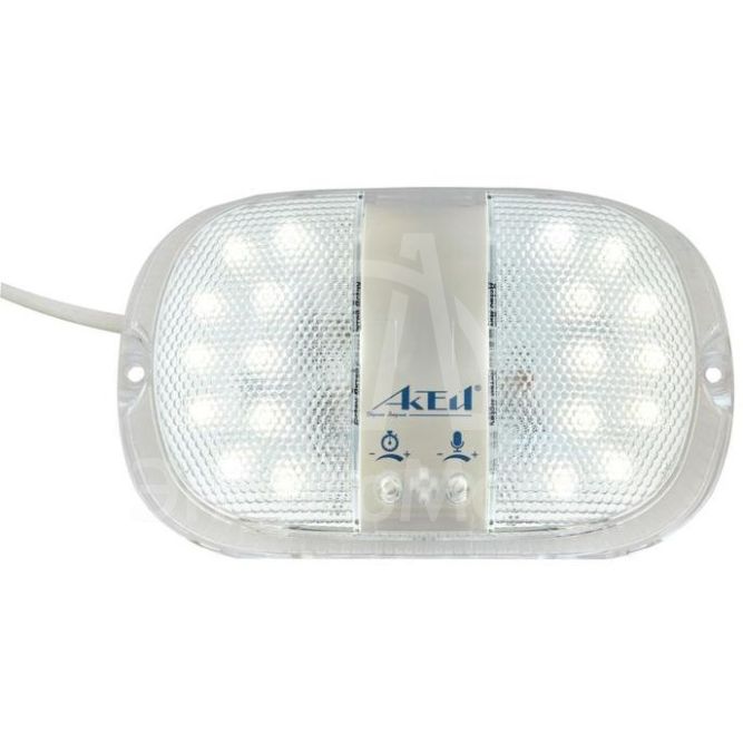 Светильник светодиодный 8Вт IP31 с опт-акуст. датчиком Актей СА-7008У