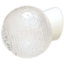 Светильник НББ 64-60-080 &amp;quot;Цветочек&amp;quot; d150 1х60Вт E27 IP20 корпус наклонный бел. Элетех 1005100149