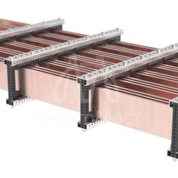 Комплект реек для установки главной шинной системы 375мм DKC R5BBMR375