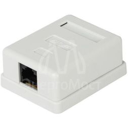 Розетка компьютерная RJ-45 кат.5e неэкран. 1-порт ЭРА Б0056900