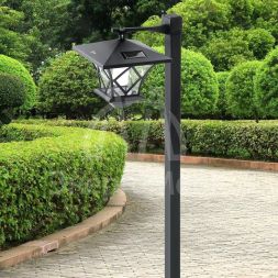 Светильник садовый SL-PL155-PST солнечная батарея ЭРА Б0007513