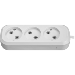 Удлинитель 3х5м без заземл. 10А IP20 90509 OPE-S-03-500-X-2х1 ОНЛАЙТ 90509