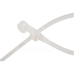 Хомут кабельный 3.6х100 нейл. бел. (уп.100шт) Rexant 07-0104